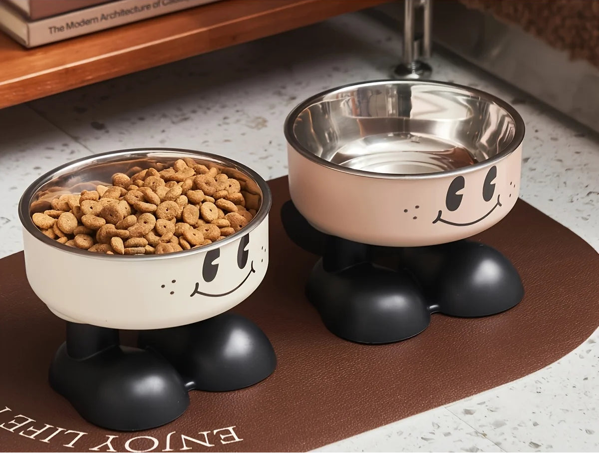 Pack 2 Unidades Comedero Elevado Happy